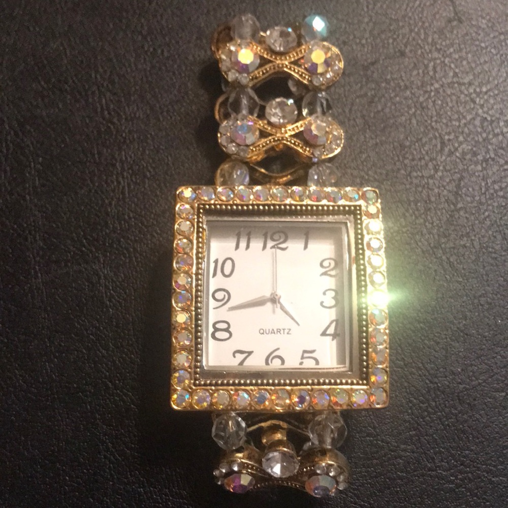 Australian Irredesent Crystal Quartz watch